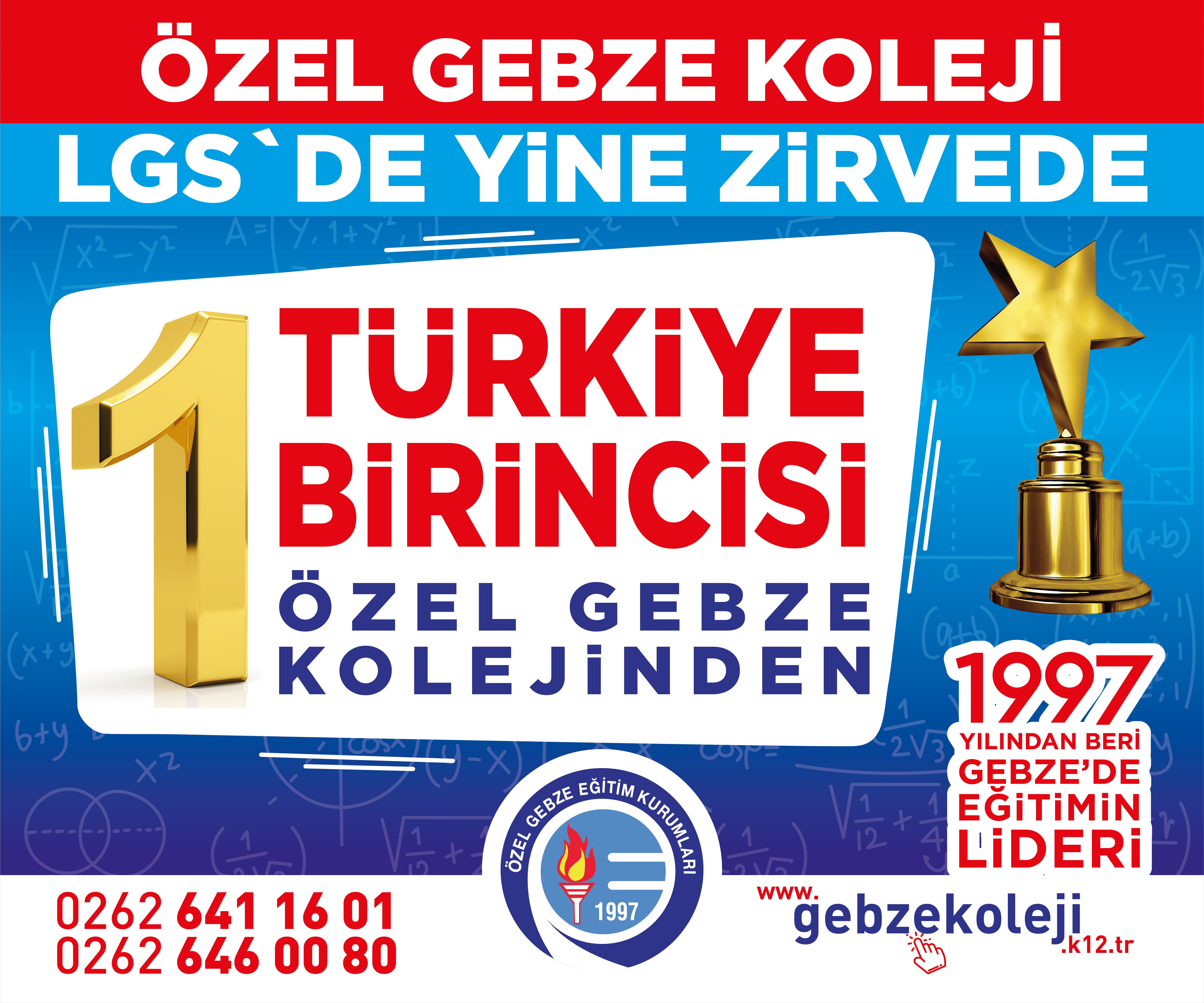 2020 LGS Türkiye 1.si yine okulumuzdan